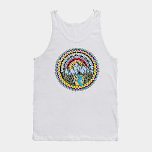 Rising Sun Mandala Tank Top